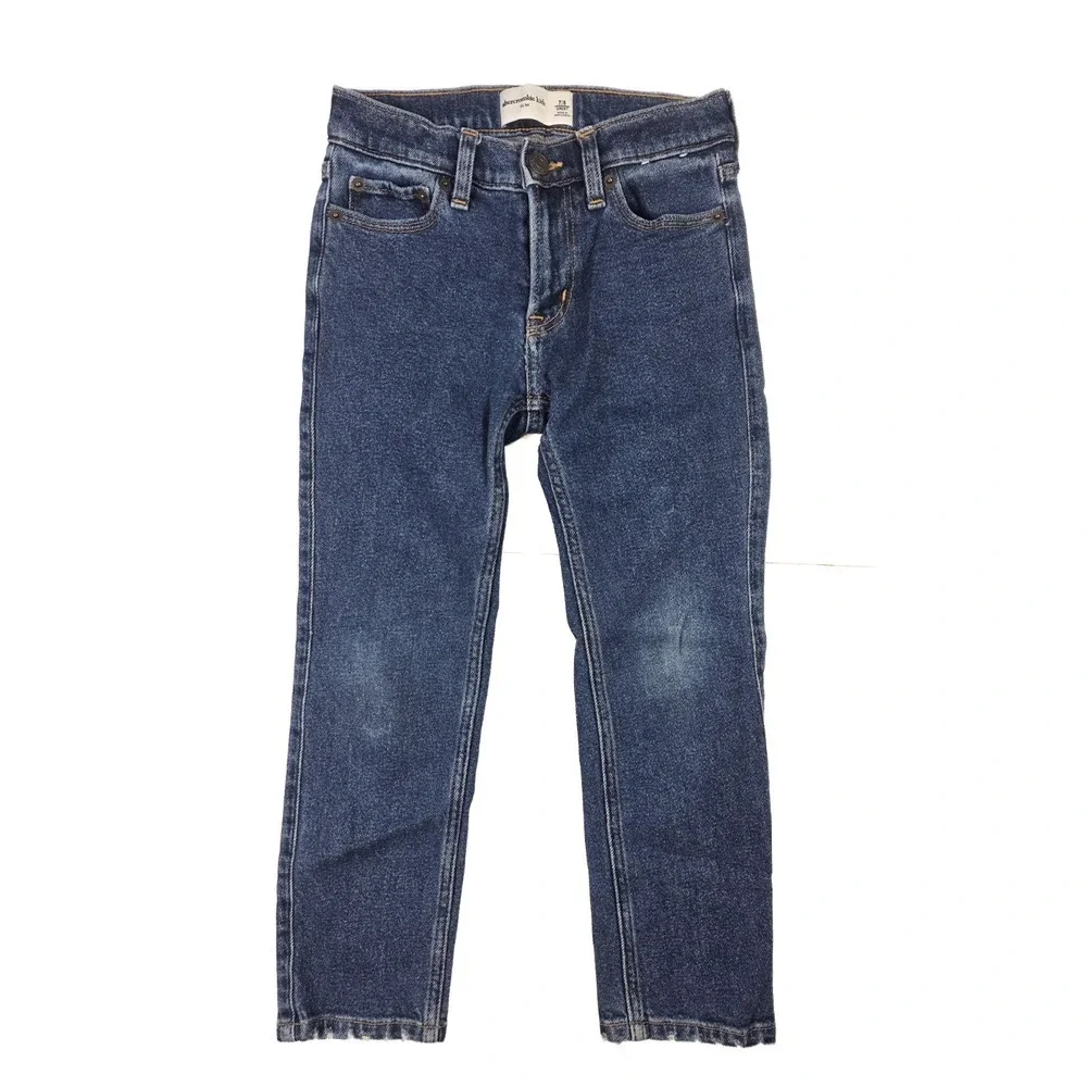 Abercrombie Slim Short Blue Jeans Girl's Size 7